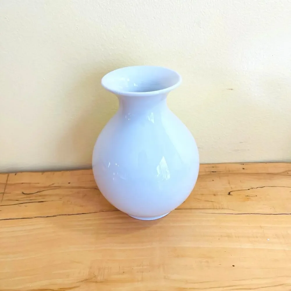 Vtg Mid-Century Vase Bulbous Fürstenberg Siegfried Möller Germany Minimalist